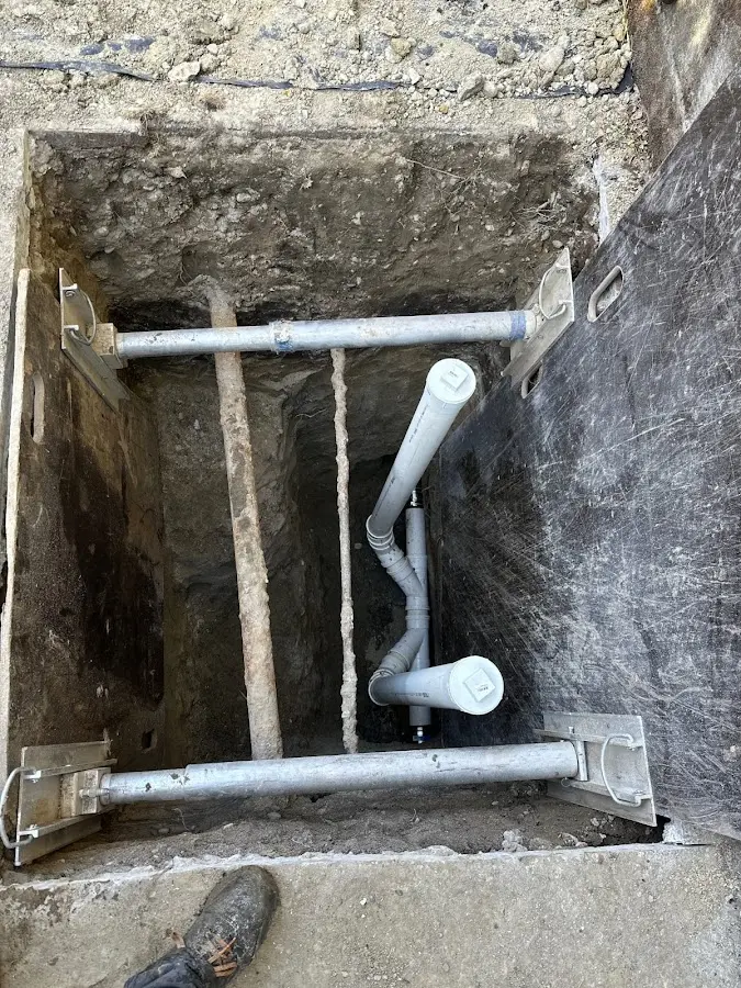 Experienced plumber completing Gas Line Repair work in Fitzgerald